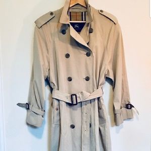 Women's long BURBERRY trench coat